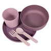 Bo Jungle Bo 5-delige Babyserviesset CPLA paars en roze
