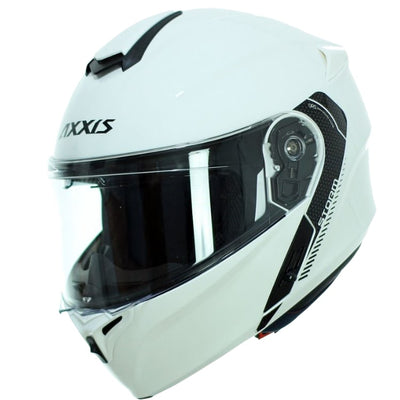 Axxis helm storm solid glans wit m