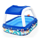 Bestway Familiezwembad met Zonnescherm Zeekapitein, 213x155x132cm - afbeelding 3