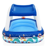 Bestway Familiezwembad met Zonnescherm Zeekapitein, 213x155x132cm - afbeelding 4