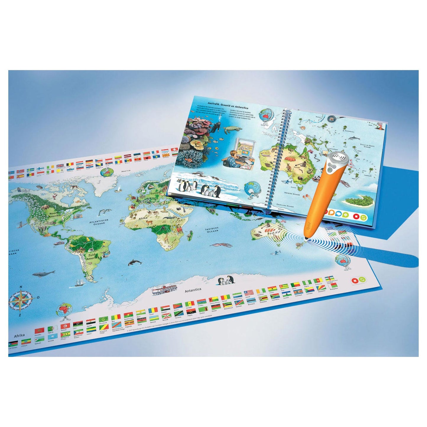 Ravensburger Tiptoi Starterset Boek Wereldatlas