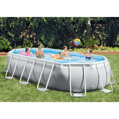 Intex Prism Oval Frame zwembad 503 x 274 x 122 cm