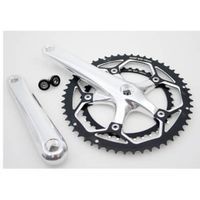 crankstel Race 8 9v 53 39 alu zilver