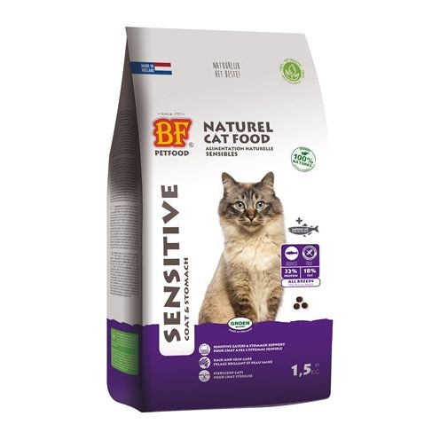 Bf petfood Cat sensitive coat stomach