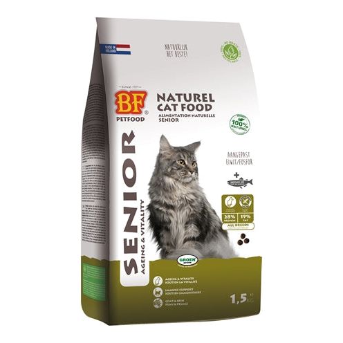 Bf petfood Cat senior ageing souplesse