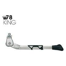 standaard King 26-28 inch staal zilver