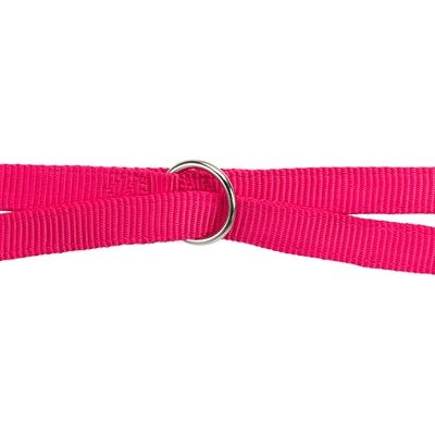 Trixie Hondenriem premium dubbelgestikt verstelbaar fuchsia