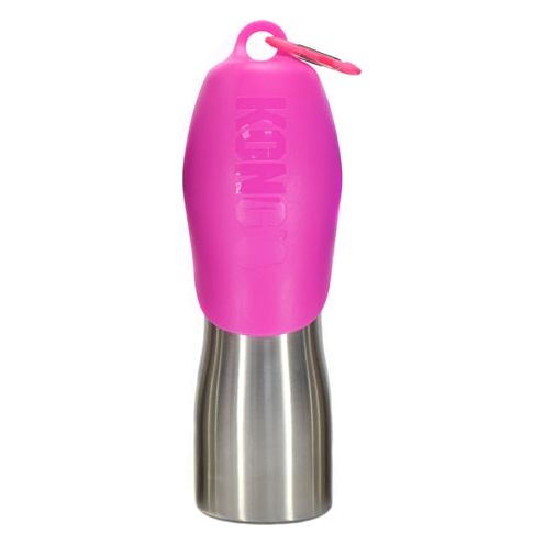 Kong H2o drinkfles rvs roze