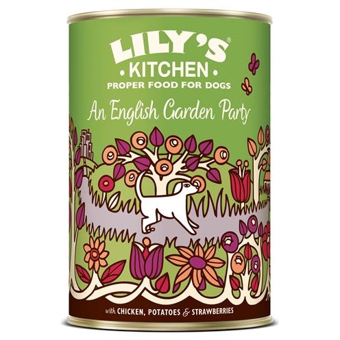 Lily's kitchen Dog an english garden party
