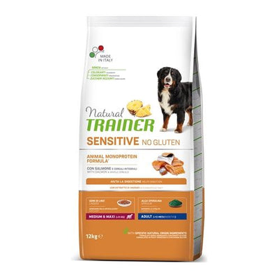 Natural trainer Dog adult medium maxi sensitive salmon glutenvrij