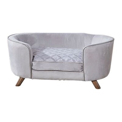 Enchanted pet Enchanted hondenmand sofa quicksilver zilverkleurig