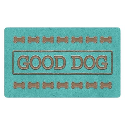 Tarhong Placemat good dog turquoise