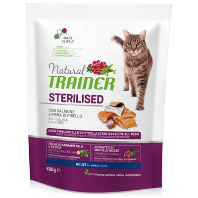 Natural trainer Cat sterilised salmon