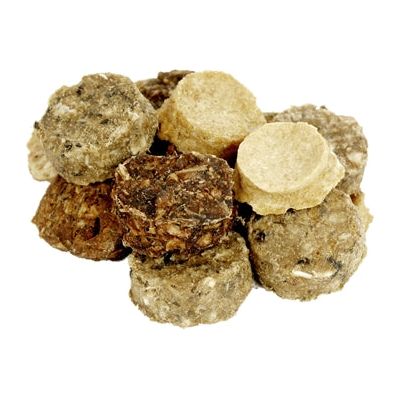 Sn'urk Snurk miniburgers mix zalm schelvis kabeljauw tonijn