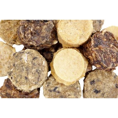 Sn'urk Snurk miniburgers mix zalm schelvis kabeljauw tonijn