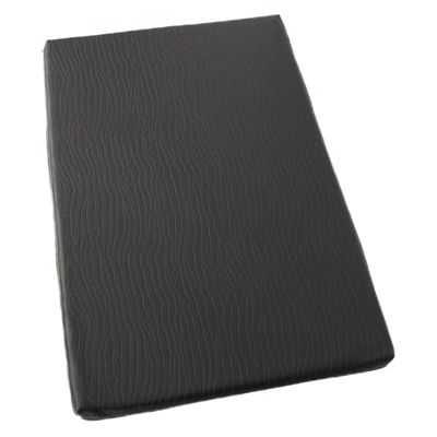 Bia Matras ligbed croco zwart