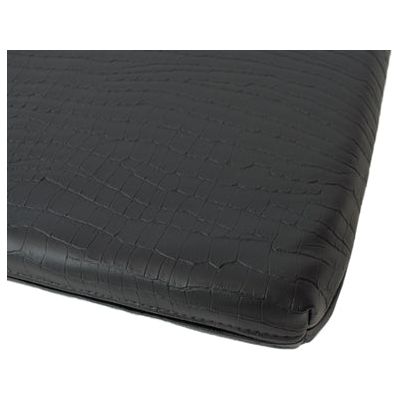 Bia Matras ligbed croco zwart