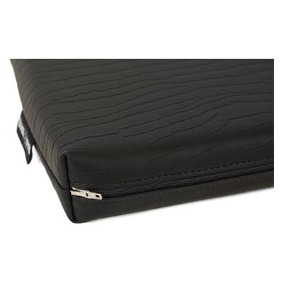 Bia Matras ligbed croco zwart