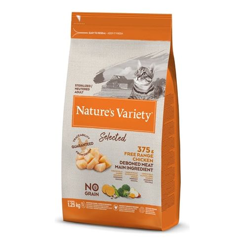 Natures variety Selected sterilized free range chicken