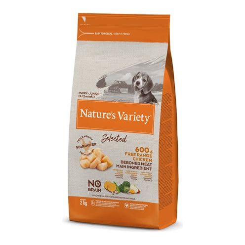 Natures variety Selected junior free range chicken