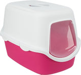 Trixie Kattenbak vico roze wit - afbeelding 1