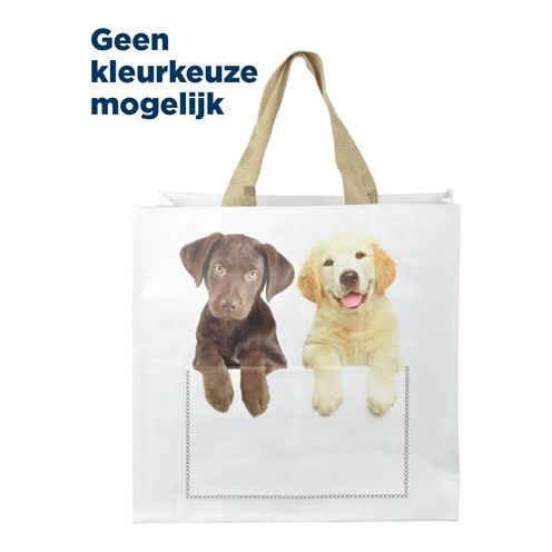 Hoppe Shoppingbag kiekeboe hond kat assorti