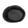 Foeiii Hondenmand cozy pluche relax donut zwart