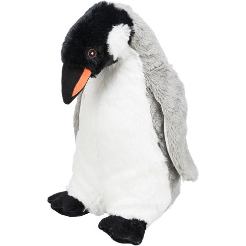 Trixie Be eco pinguin erin pluche gerecycled zwart wit grijs