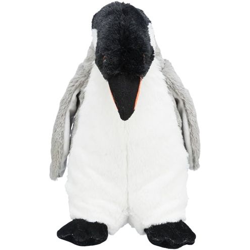 Trixie Be eco pinguin erin pluche gerecycled zwart wit grijs