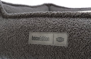 Trixie Be eco gerecycled hondenmand coline hoekig donkergrijs beige - afbeelding 3