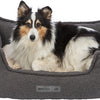 Trixie Be eco gerecycled hondenmand coline hoekig donkergrijs bei