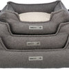 Trixie Be eco gerecycled hondenmand coline hoekig donkergrijs bei