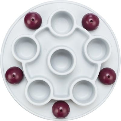 Trixie Cat activity pentagon wit bordeaux