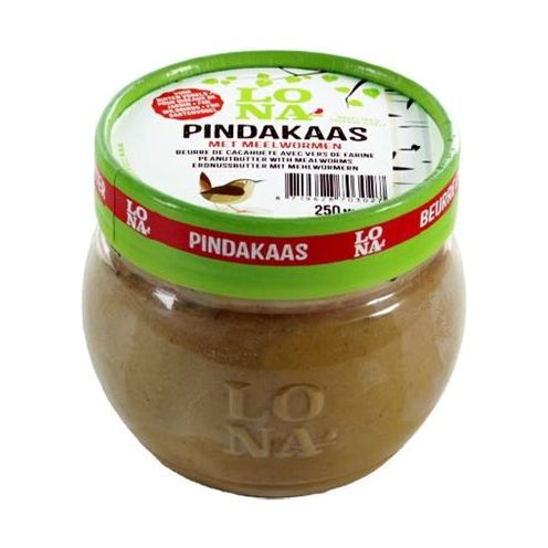 Lona Pindakaas met meelwormen