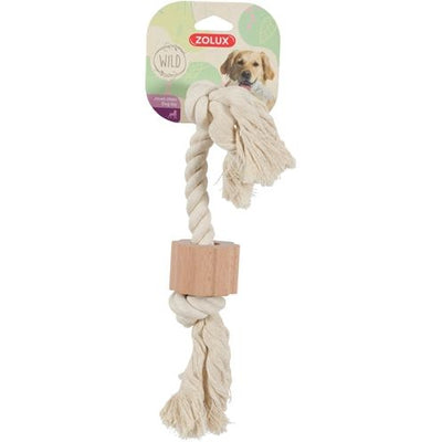 Zolux Wild flostouw met hout 2 knoop