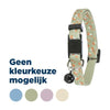 Trixie Halsband kat paddenstoel elastich assorti