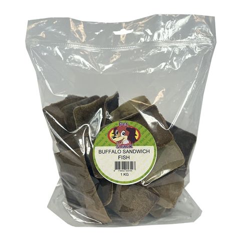 Petsnack Buffalo sandwich fish