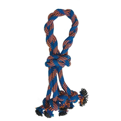 Happy pet Multi tugger flostouw blauw oranje