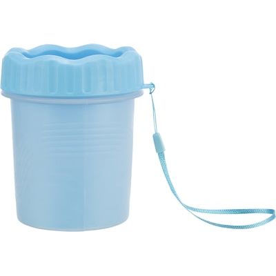 Trixie Pootreiniger voor de hond silicone pp blauw