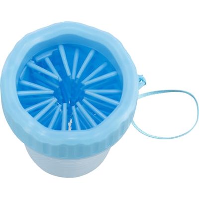 Trixie Pootreiniger voor de hond silicone pp blauw