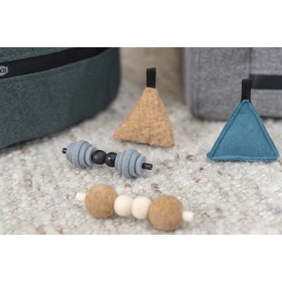 Trixie Halter kattenspeelgoed citystyle vilt hout