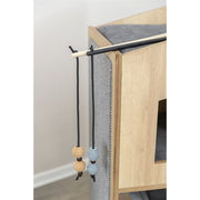 Trixie Kattenspeelgoed speelhengel met halter citystyle vilt hout - afbeelding 3