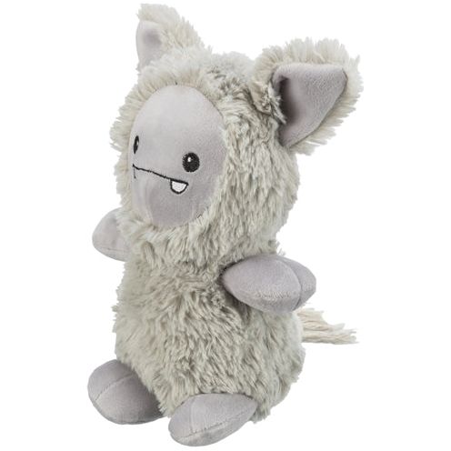 Trixie Hondenspeelgoed monster pluche grijs
