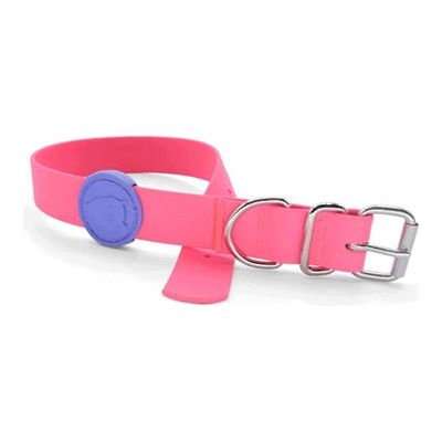 Morso Halsband hond waterproof gerecycled passion pink roze