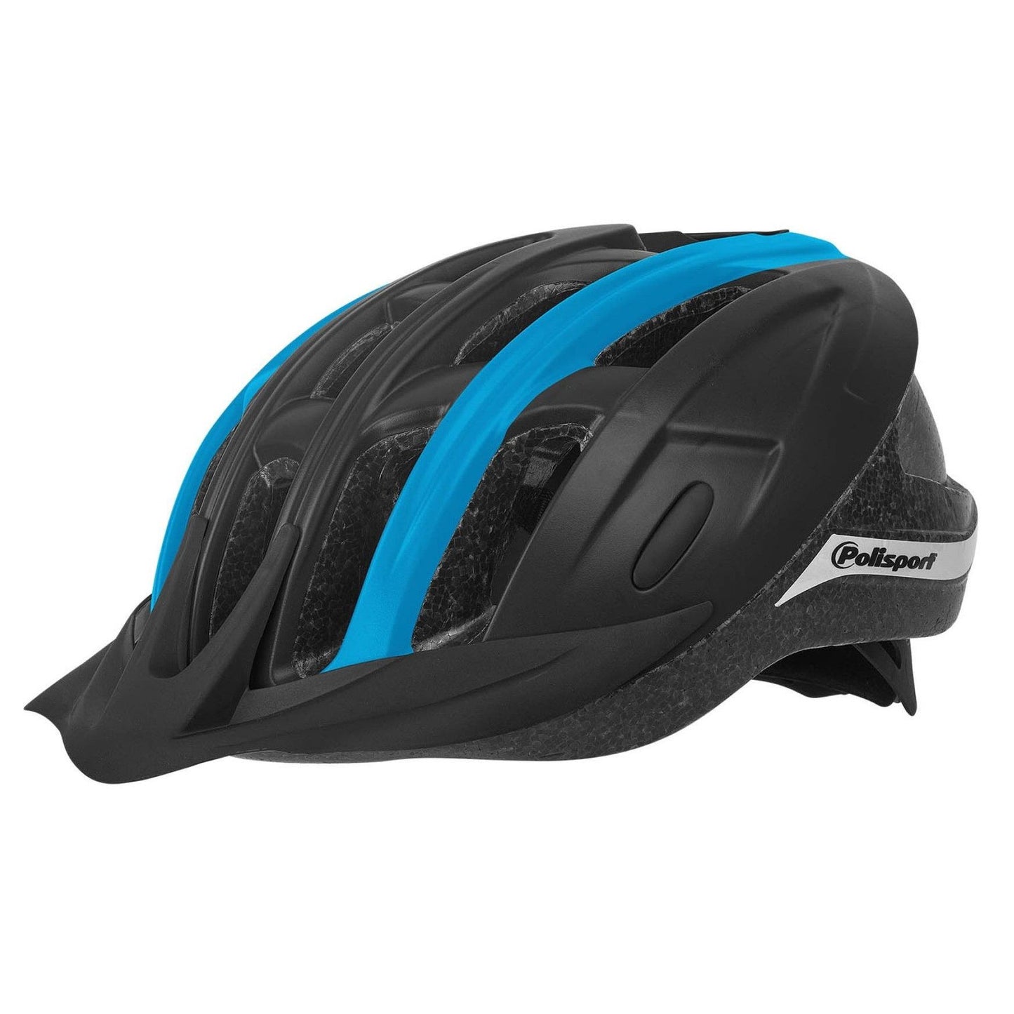 PolispGoudt ride in fietshelm l 58-62cm zwart Blauww