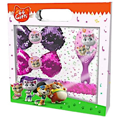44 gatti Haaraccessoires meisjes 4-delig roze paars
