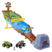 Hot Wheels Monster Trucks Tournament of Titans Racebaan - afbeelding 1