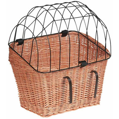 FLAMINGO FLAMINGO Hondenfietsmand 45x38x47 cm wilgen