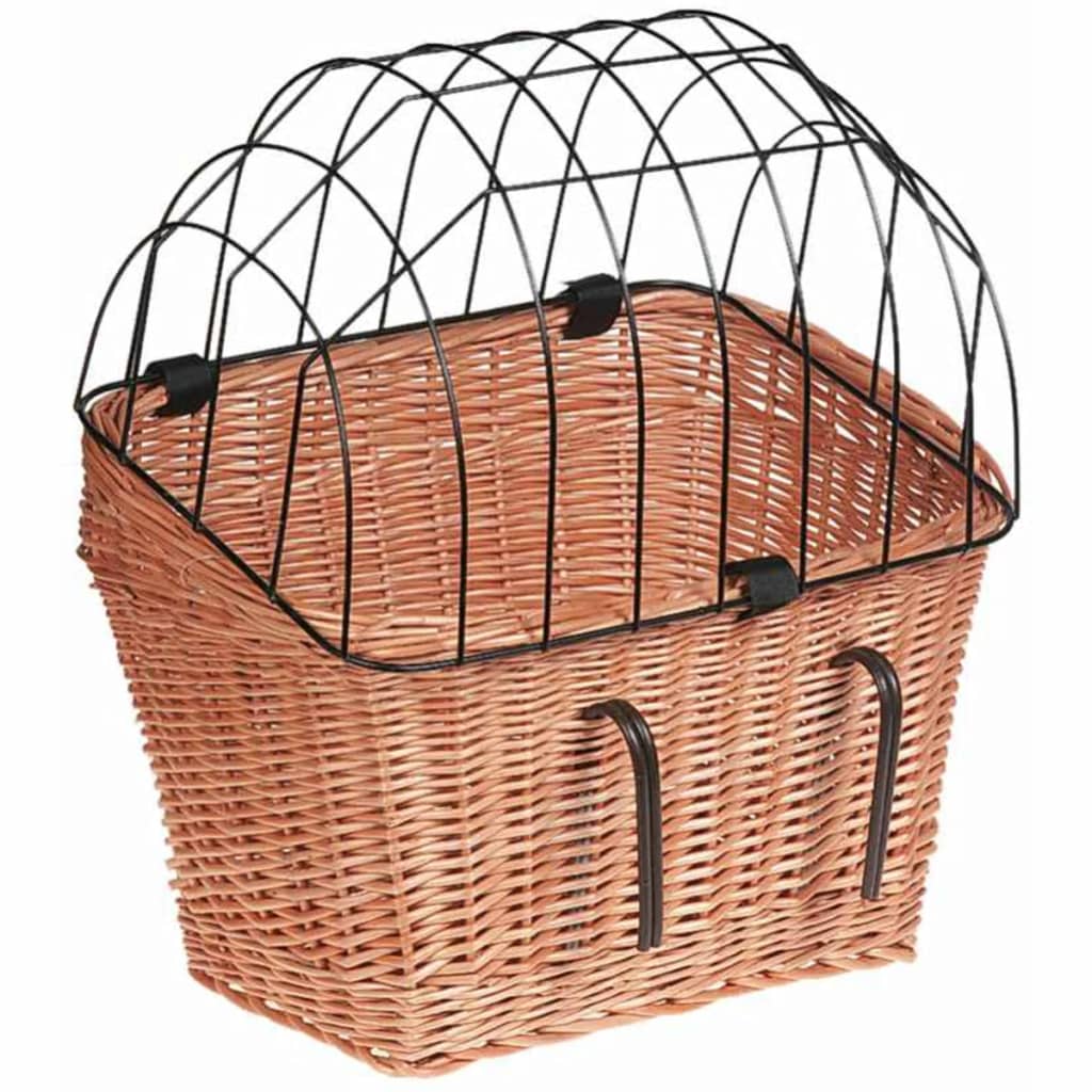 FLAMINGO FLAMINGO Hondenfietsmand 45x38x47 cm wilgen