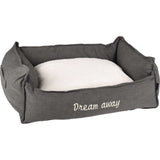FLAMINGO FLAMINGO Hondenbed met rits Dream Away 90x70 cm grijs - afbeelding 1